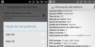 Soluciona problemas de cobertura forzando 4G o 3G según tu voluntad.