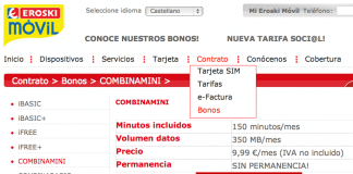 Eroski Móvil también ofrece una tarifa de 10 euros al mes con voz y datos.