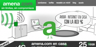 Amena se atreve a ofrecer 4G en su tarifa Ilimitada por 25€. Y ofrece 10GB en 4G por 25€. ¿Suficiente para reemplazar una ADSL?