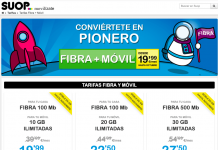 SUOP ataca a DIGI y MASMOVIL con fibra a precios competitivos. SUOP lanza convergentes baratas