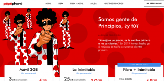 PEPEPHONE mejora su tarifa Inimitable a 25GB PEPEPHONE mejora su ilimitable a 25GB