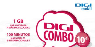 DIGI MOBIL lanza nuevos bonos: 1GB+100 minutos 10€ y 2GB 14€.