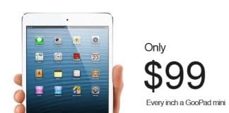 GooPad Mini por 99$ el clon chino del iPad Mini con Android. Disponible final de Noviembre.