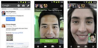 HANGOUTS de GOOGLE permite enviar vídeos de hasta 1 minuto.