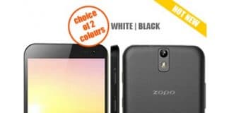 El nuevo ZOPO ZP998 con 8 core a 1,7GHZ, 2GB RAM y 32GB Interna con 5,5 pulgadas y 14 Mpx.