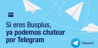 ALSA se apunta a atender en Telegram a sus clientes ALSA BUS.