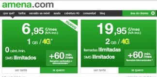 AMENA ofrece 4G a partir del 8 de Junio en todas sus tarifas. ¡Gracias ORANGE!