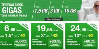 AMENA ofrece más GBs para el Blackfriday y la Navidad.