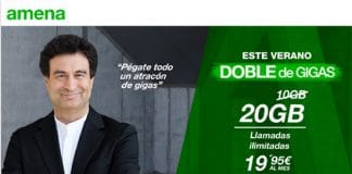 AMENA duplica el trafico en Verano: 50GB por 24,95€ o 20GB por 19,95€