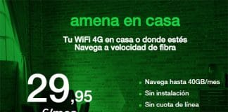 AMENA reduce su AMENA en casa de 100GB a 40GB y lo justifica.