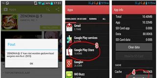 El tradicional error 923 de Android