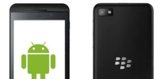 Blackberry también podría estar apostando por usar ANDROID.