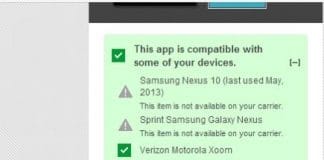 Google informará en su tienda del motivo por el que no se puede instalar una APP. ¿Censura de un operador o fabricante?