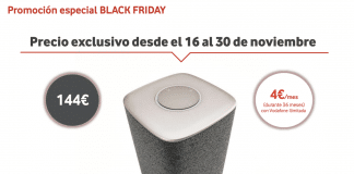 VODAFONE anuncia ATIKA en promoción en el Black Friday Atika BlackFriday Vodafone