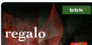 Tarjeta regalo BBK: Recargable y utilizable en cualquier comercio. Pago anonimo. La primera tarjeta anonima 100 % de España