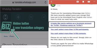 Whatsapp para empresas próximamente: BIZ.