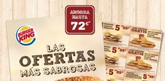 Burger King lanza una campaña agresiva super low cost. ¡Una oportunidad de ahorrar!