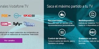 VODAFONE anuncia haber superado 1 millón de clientes de TV.