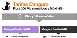 ORANGE busca convergencia de menor coste: Canguro Familia 6GB