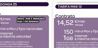 Carrefour un nuevo competidor a las ilimitadas con 2GB por 25€/mes IVA incluido