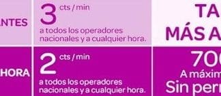 Carrefour móvil mejora su tarifa habla y navega de 3ct/min a 2ct/min con bono de 6,9€ con 700MB.