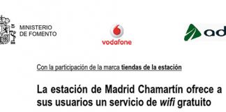 VODAFONE firma un acuerdo con ADIF: WIFI gratis en Chamartín y de pago.