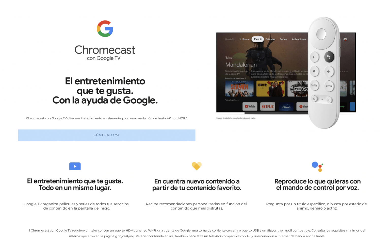 COMO USAR GOOGLE CHROMECAST SIN CONTROL visual data 2