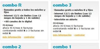 La primera tarifa plana a moviles incluida en una tarifa de cable gracias a R (con limites 500 minutos/mes)