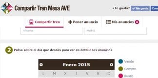 Compartir Mesa en Renfe, ahorro del 60%. ¡Como conseguirlo!