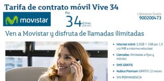 Las absurdas penalizaciones con no permanencia de MOVISTAR en las tarifas VIVE.