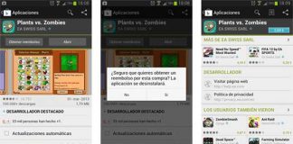 Google permite devolver el dinero de las APPs antes de 2 horas de su compra.
