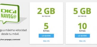 DIGI MOBIL rompe el mercado con 2GB por 5€ o 5GB por 10€ y más tarifas