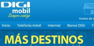 DIGIMOBIL mejoras sus tarifas internacionales: Hasta 81 países en sus bonos y establecimiento 12,1 céntimos.