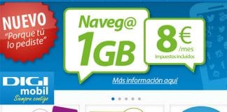 DIGI MOBIL rebaja su bono de 1GB de 10€ a 8€ con IVA incluido: ¿Puede ser útil?