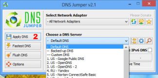 Dns Jumper v2.1, para cuando fallan las DNS de tu operador.