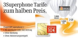 Drei ofrece en Austria por 10€/mes 1000 min +2GB+1000 sms. ¿Qué pasará en España?