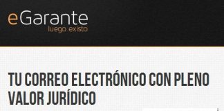 Egarante un servicio muy interesante para dar validez legal a tus correos y a tus facturas.