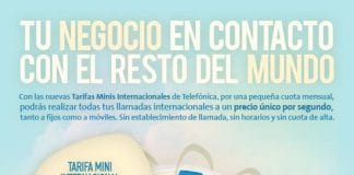 Telefonica: Se pone las pilas con las tarifas Internacionales al menos para EMPRESAS. Por una cuota, podremos pasar de la vozIP! :-) Eso si, ojo… El establecimiento de llamada DESAPARECE y tarifica en segundos. Algo mas barato, pero la Voz IP aun mejor!