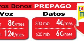Eroski modifica sus tarifas prepago pero sigue sin competir en contrato.