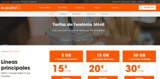 EUSKALTEL regala 30GB a sus clientes por el coronavirus. Euskaltel regala 30GB a sus clientes por el coronavirus