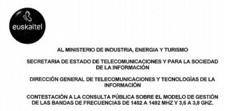 Euskaltel dispuesta a no depender de ORANGE con su banda regional.