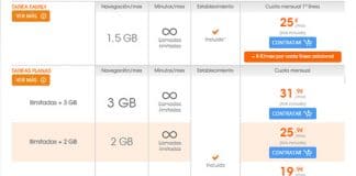 Euskaltel también subirá precios a cambio de más datos móviles.