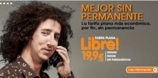 Euskaltel presenta su tarifa Libre con 300 minutos y 500MB de Internet por 19,9€/mes.