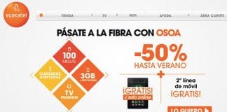 EUSKALTEL incrementa precios sin mejorar servicios: 1€/mes en Febrero.