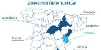 La fibra de DIGI llega por fín a Valencia: 30€ 500MB simétricos. Fibra DIGI llega a Valencia