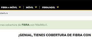MASMOVIL aumenta desde hoy su cobertura de fibra: ORANGE + JAZZTEL.