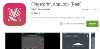 FingerPrint AppLock, Huella dáctilar con cualquier Android.