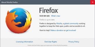 Firefox 54, mayor rapidez pero mayor consumo de batería: ¿Como evitarlo?