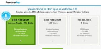 FREEDOMpop podría ofrecer varias redes en su SIM.