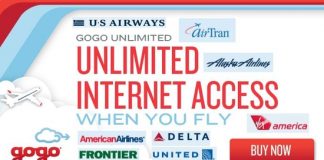 Gogo ofrece Internet en USA en vuelos comerciales mejorando las soluciones via satélite, reduciendo costes y permitiendo hasta 10MB de conexión a los pasajeros.